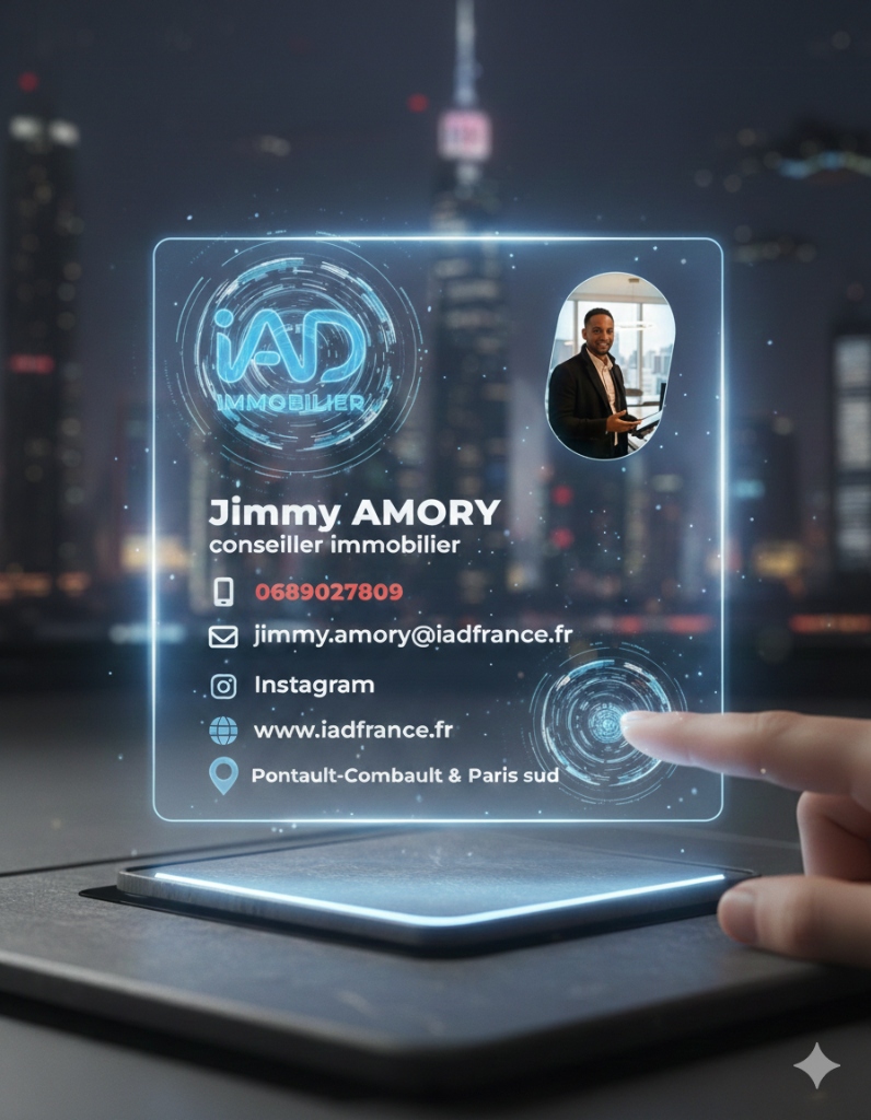 Carte de visite Jimmy AMORY